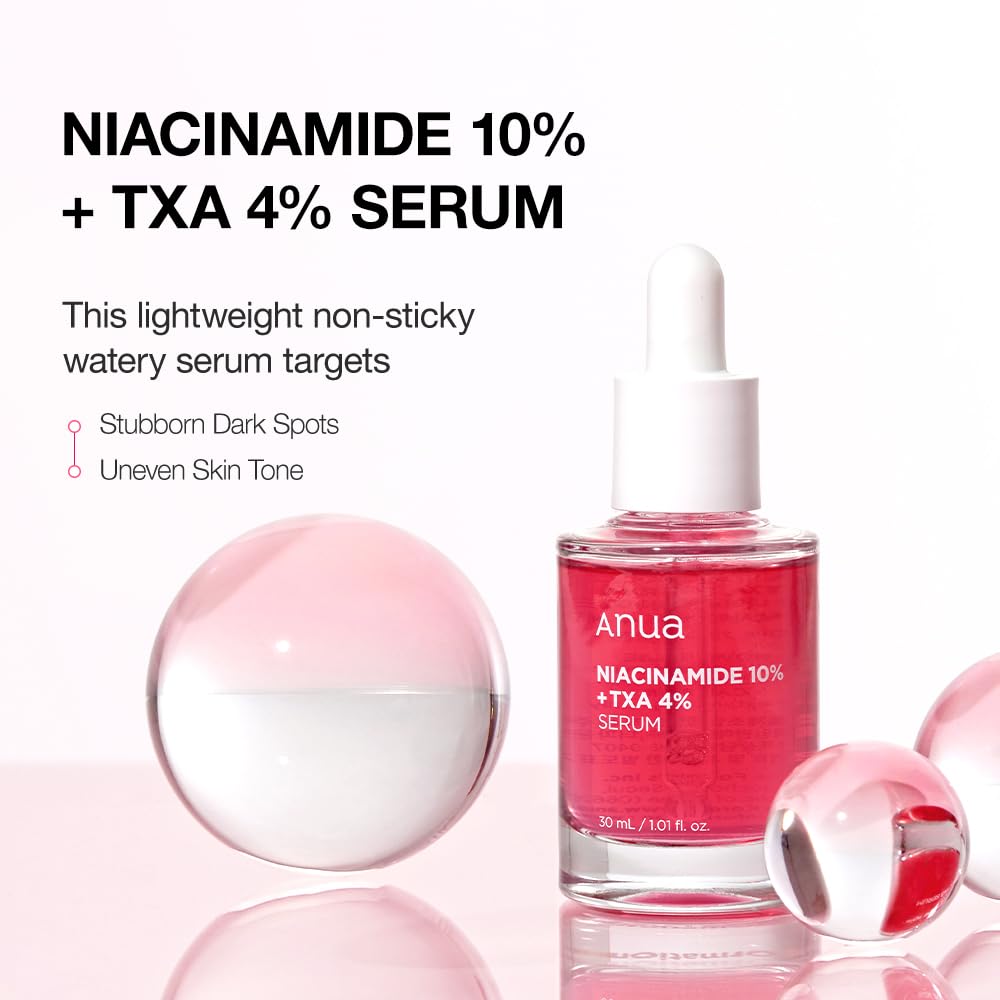 Anua 10% Niacinamide+ 4% Tranexamic Acid Serum, Ceramide, Hyaluronic Acid, Vitamin B12